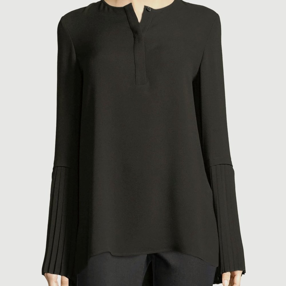 Lafayette. 148 New York Black Shellie Blouse